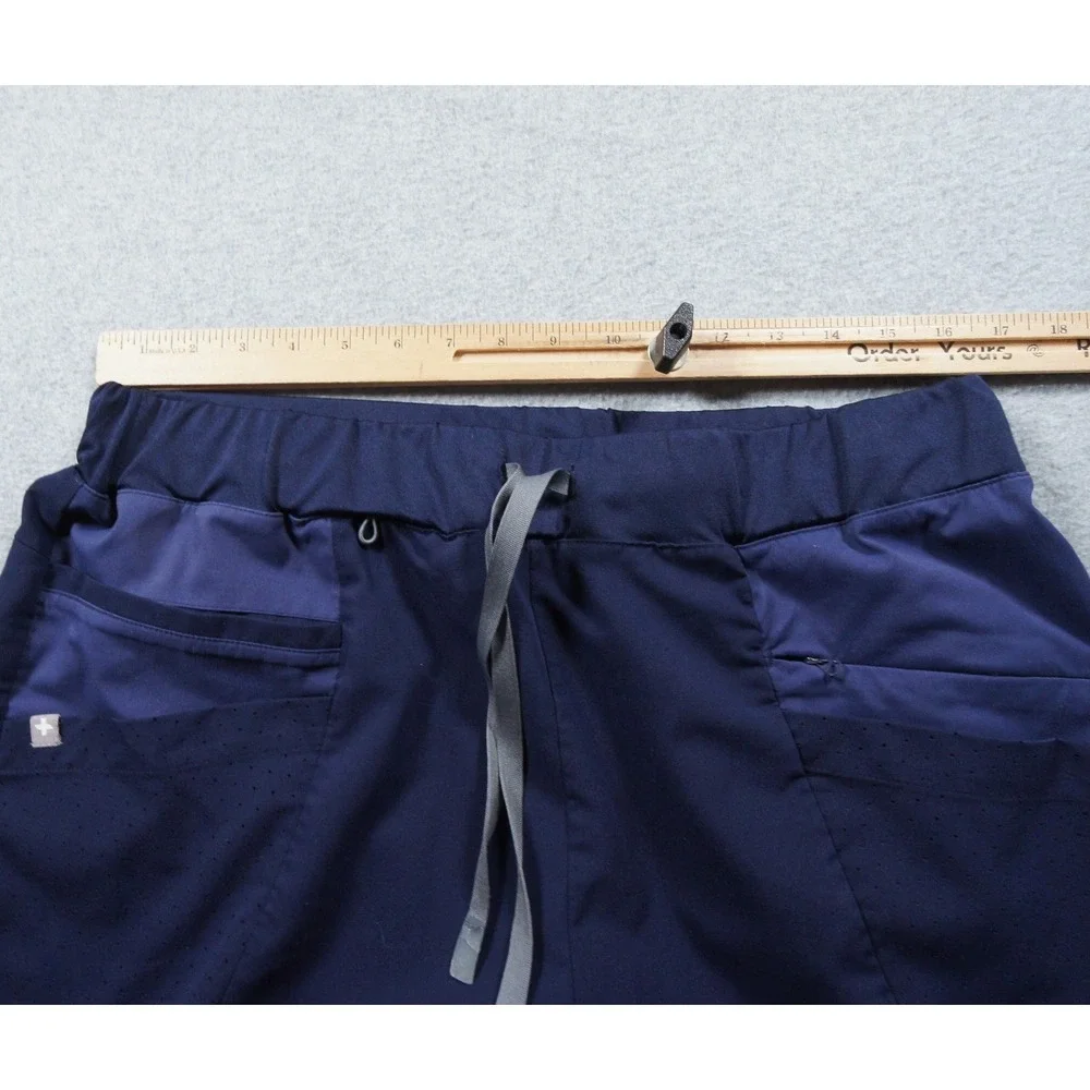 Figs Pants Mens XLarge Blue Scrub Technical Nurse Medical Workwear Stretch